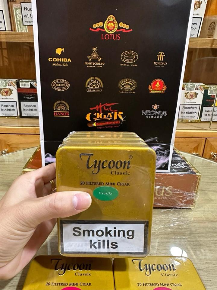 Cigar Tycoon vanilla 🍨 (2c-10g)-duoc-ban-tai-THUỐC LÁ THƠM CANDY BÔNG