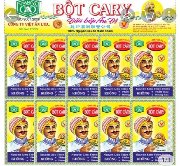 Cà ri VA-duoc-ban-tai-Gia Huy ( chi nhánh chợ Bình Tây )