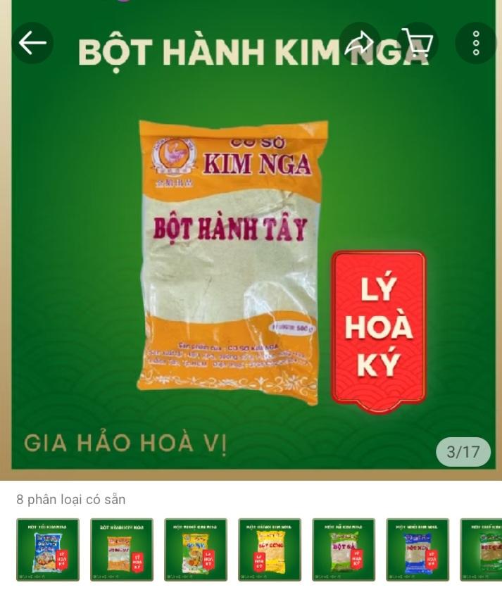 Bột hành-duoc-ban-tai-Gia Huy ( chi nhánh chợ Bình Tây )