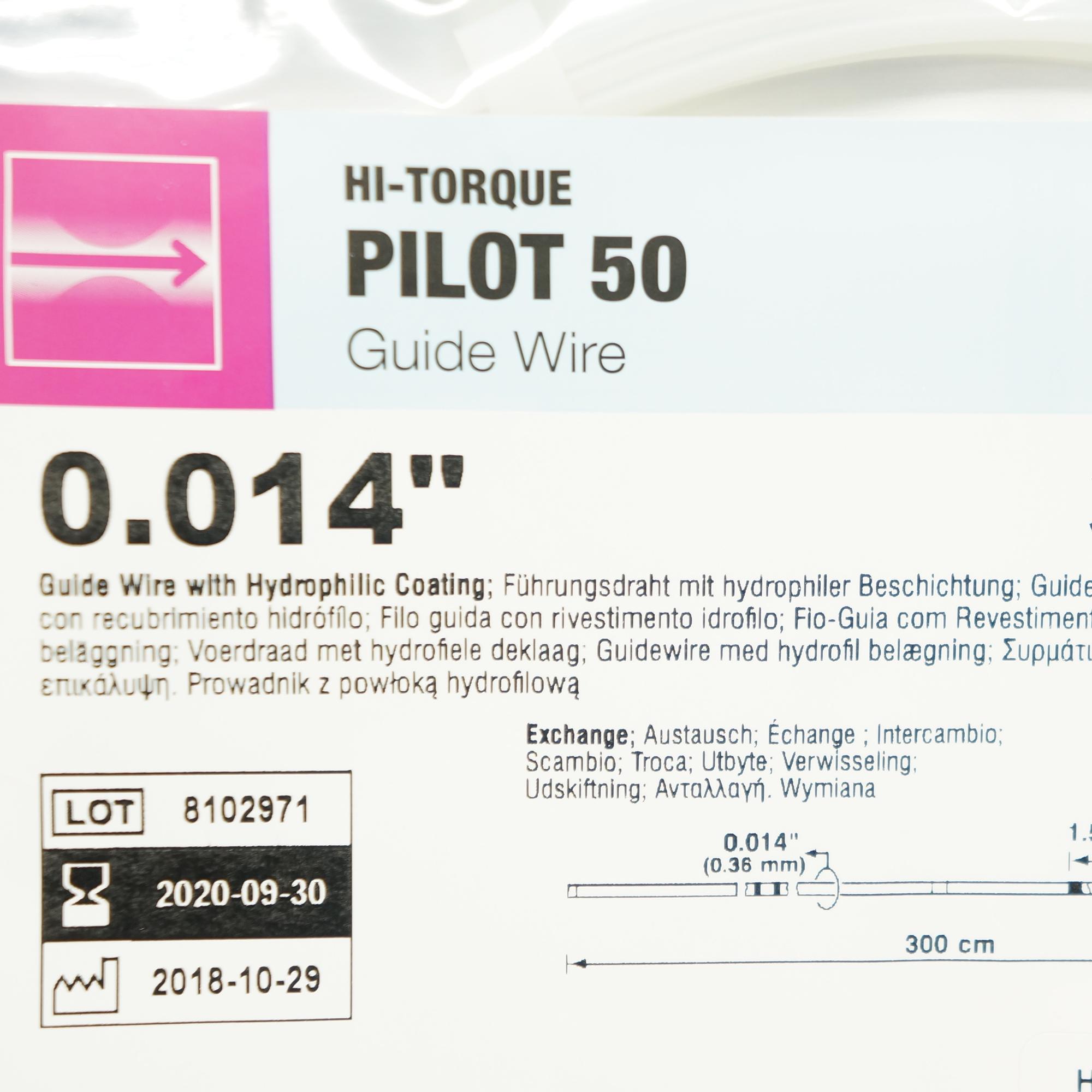 Wire can thiệp Pilot 50 [viện phí]-duoc-ban-tai-Đơn vị Can thiệp Tim mạch - Khoa Tim mạch - Bệnh viện đa khoa Thiện Hạnh