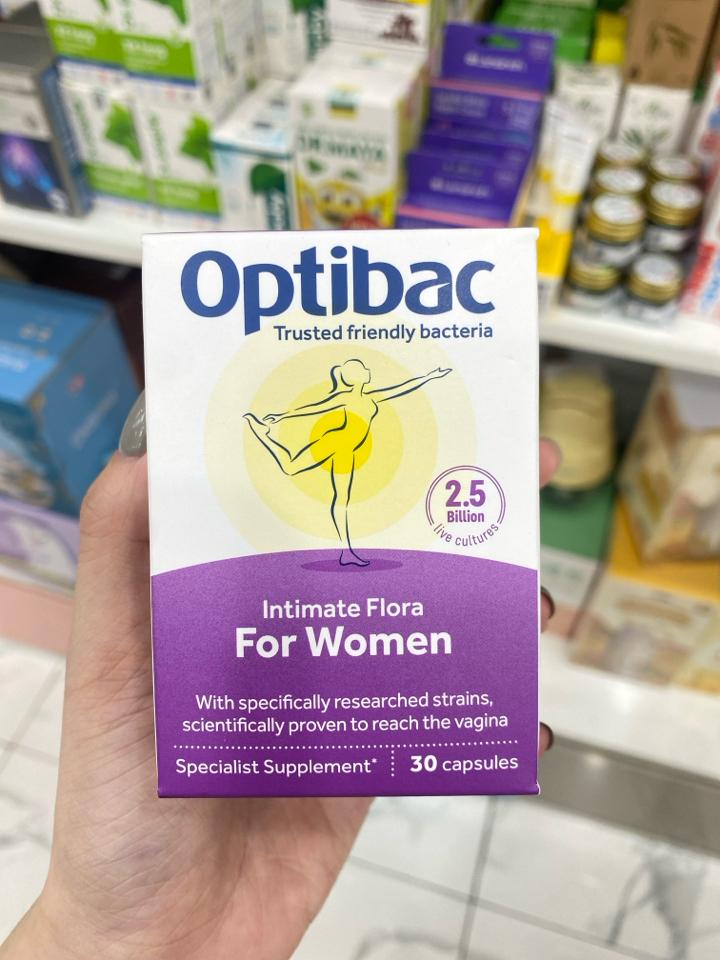 Men vi sinh OptiBac Probiotics 30 viên cho phụ nữ-duoc-ban-tai-BỐNG XINH 135 QUY HOÁ