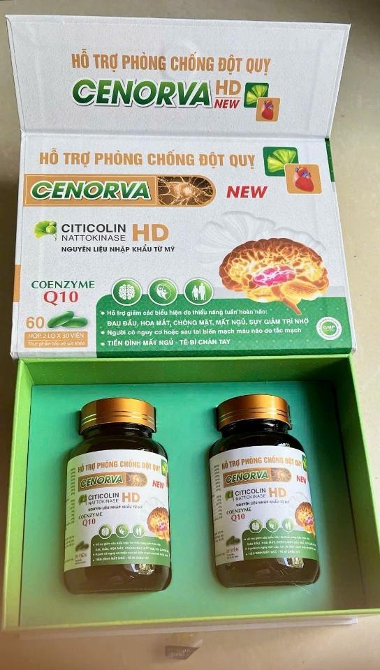 Cenorva HD New 2 lọ 30 v Hàm lượng cao, mẫu hộp cứng, độc quyền-duoc-ban-tai-Usht pharma