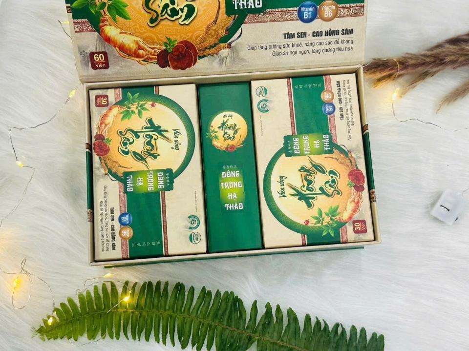 Kingkore Gold, Hộp 2 lọ * 30 viên, Đông trùng Hạ thảo, Giúp tăng cường sức khỏe-duoc-ban-tai-Usht pharma