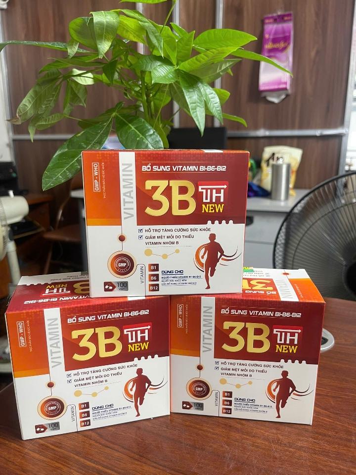 Vitamin 3B TH new, Hộp 10vỉ * 10v-duoc-ban-tai-Usht pharma