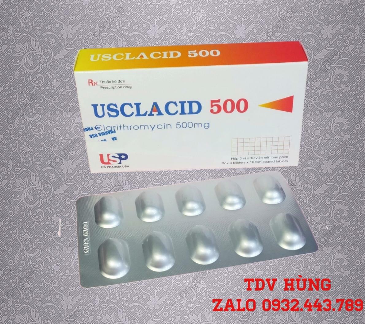 Usclacid 500 mg-duoc-ban-tai-Usht pharma