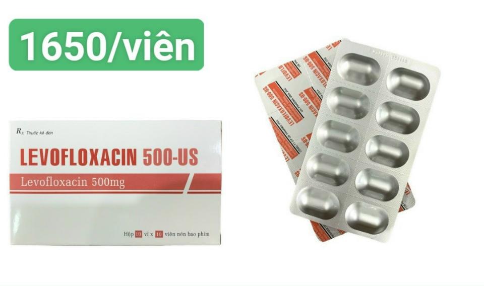 Levofloxacin 500 us Hộp 10 vỉ-duoc-ban-tai-Usht pharma