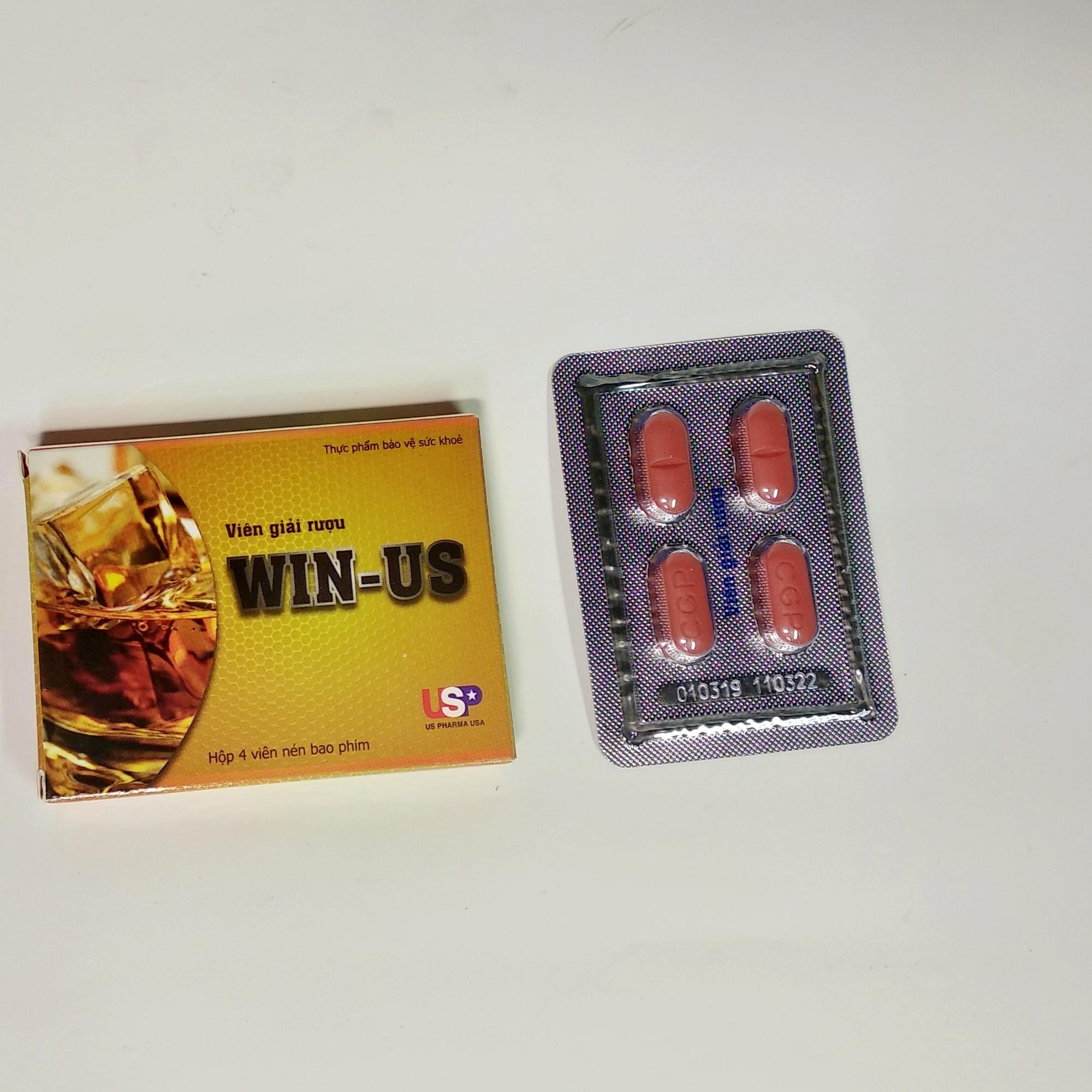 Viên giải rượu Win-us Hộp 4v-duoc-ban-tai-Usht pharma