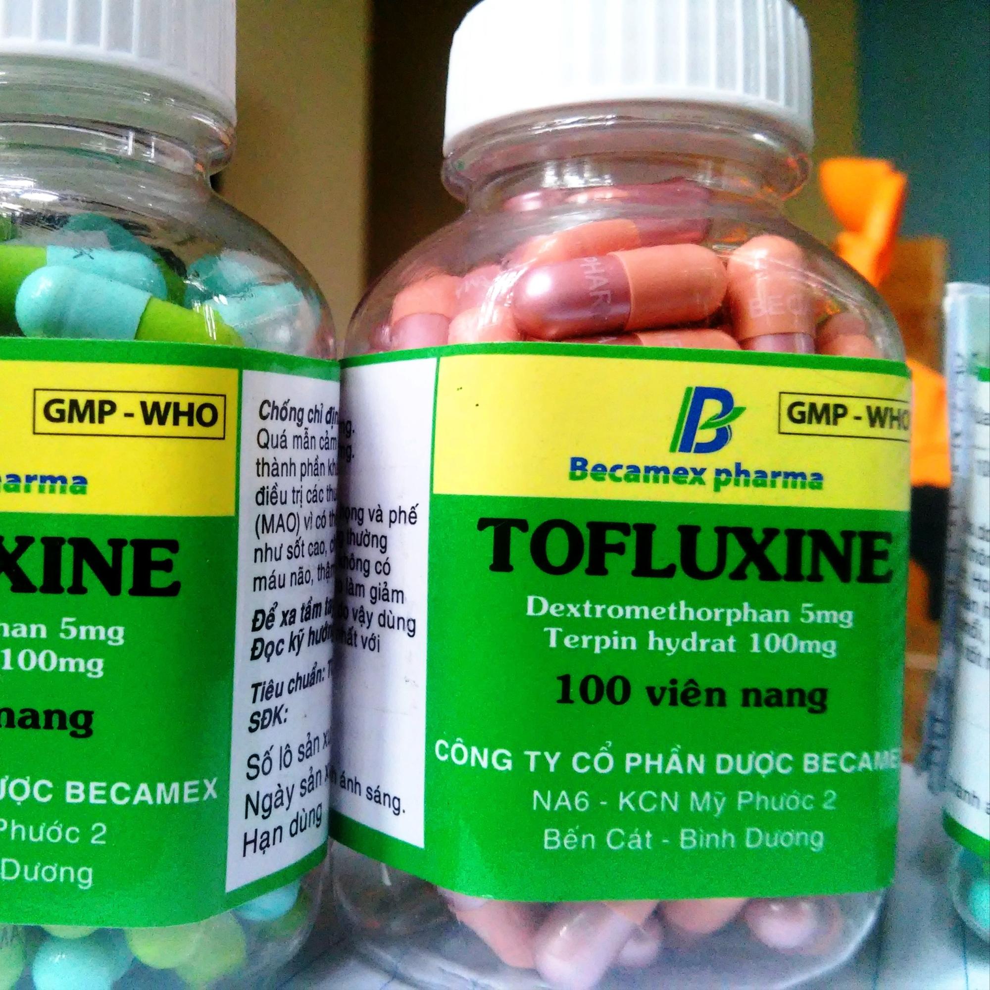 Ho Tofluxin Lọ 100 v nang, Date xa-duoc-ban-tai-Usht pharma