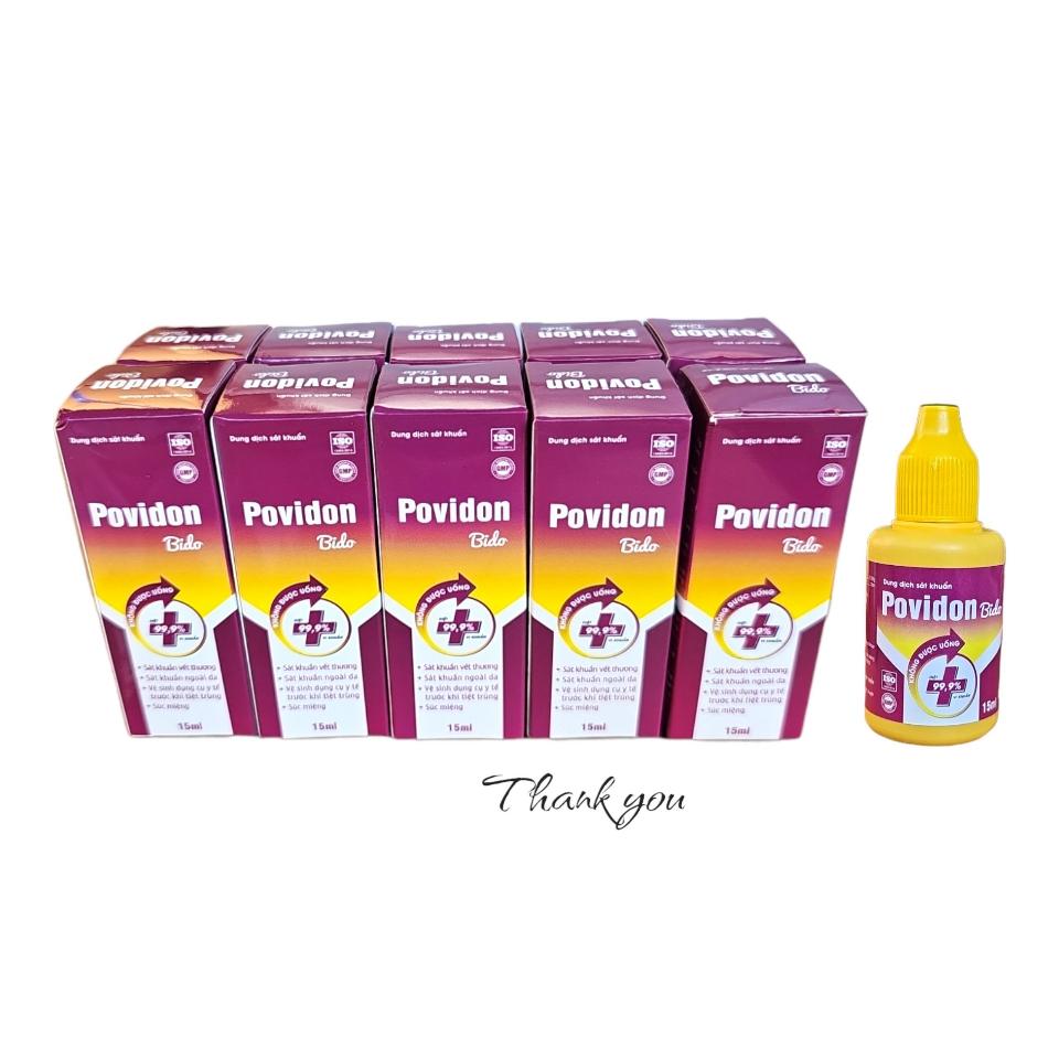 Povidine Bido 20 ml-duoc-ban-tai-Usht pharma