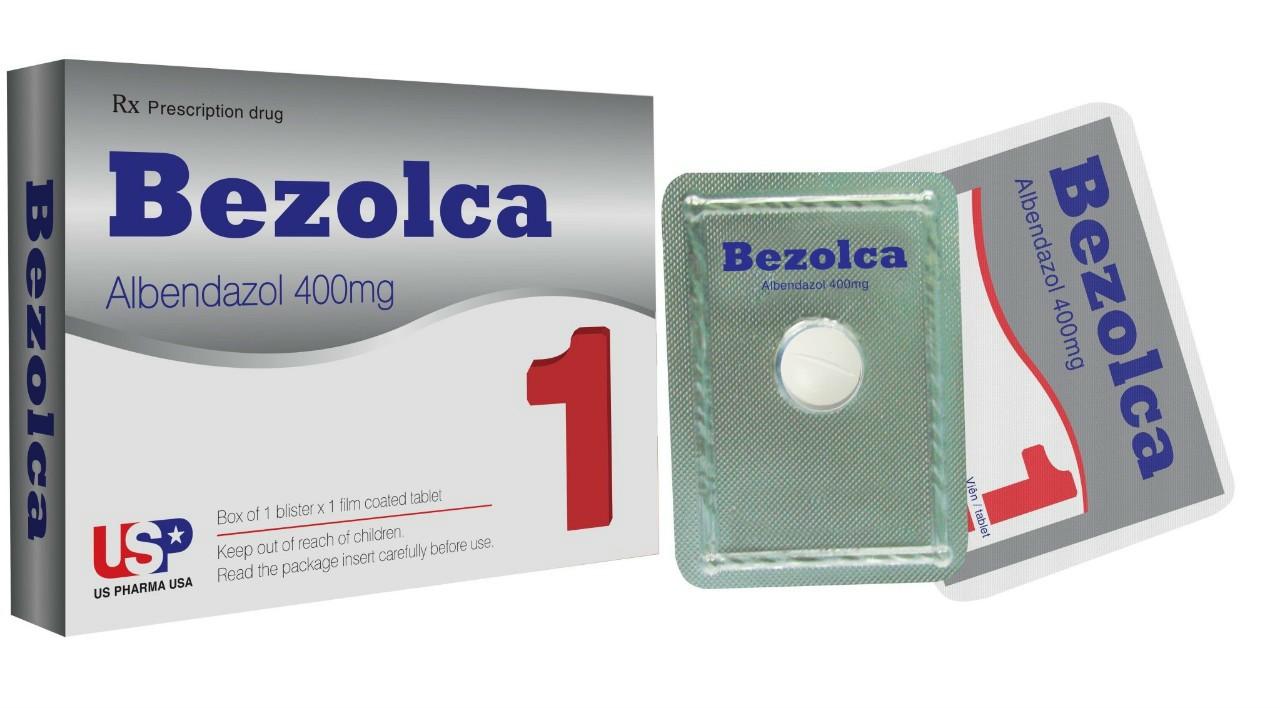 Bezolca 400 mg Albendazol-duoc-ban-tai-Usht pharma