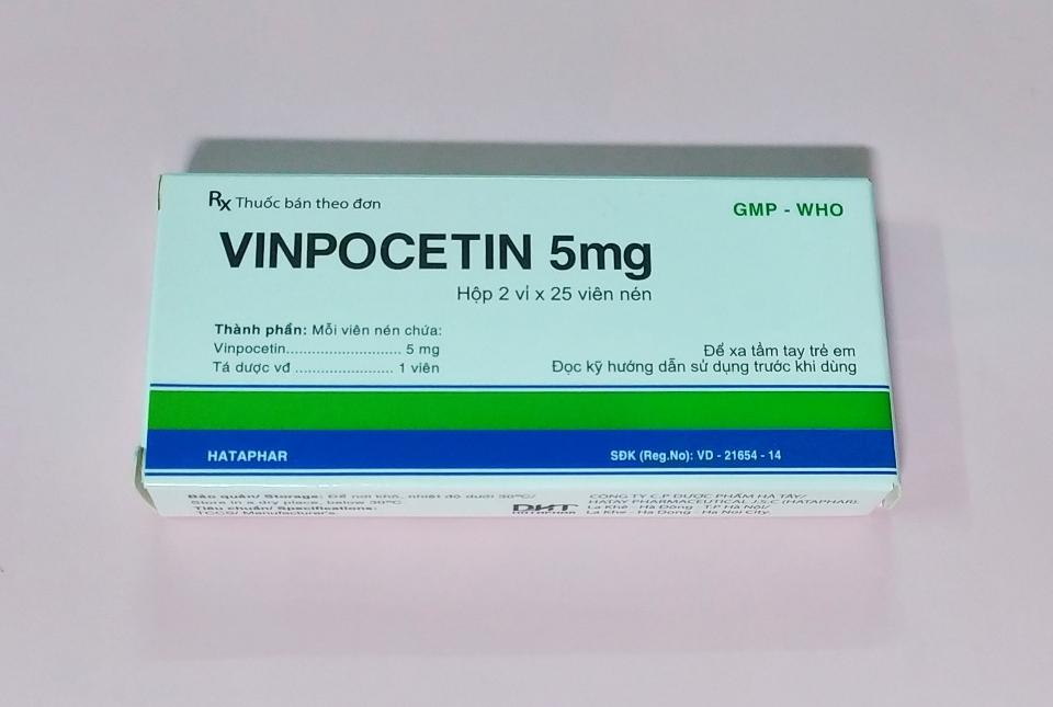 Vinpocetin 5 mg Hà Tây-duoc-ban-tai-Usht pharma