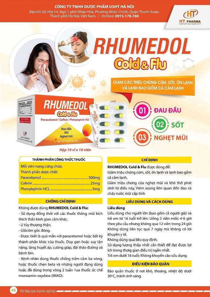 Rhumedol Hộp 10 vỉ-duoc-ban-tai-Usht pharma