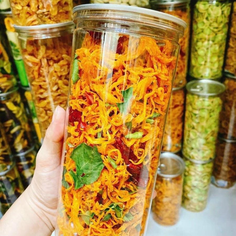 ☘️Khô gà lá chanh 300gr -duoc-ban-tai-Hoàng Hoa _ Kho sỉ ăn vặt Bình Dương