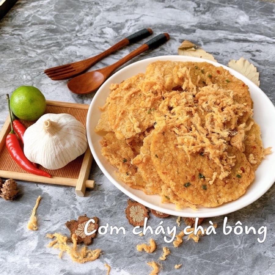 ☘️ Cơm cháy chà bông 340gr -duoc-ban-tai-Hoàng Hoa _ Kho sỉ ăn vặt Bình Dương