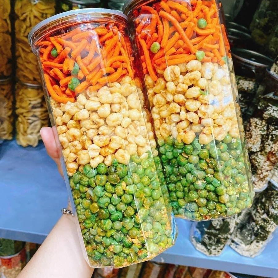 ☘️ Bim bim que mix đậu bắp 400gr -duoc-ban-tai-Hoàng Hoa _ Kho sỉ ăn vặt Bình Dương