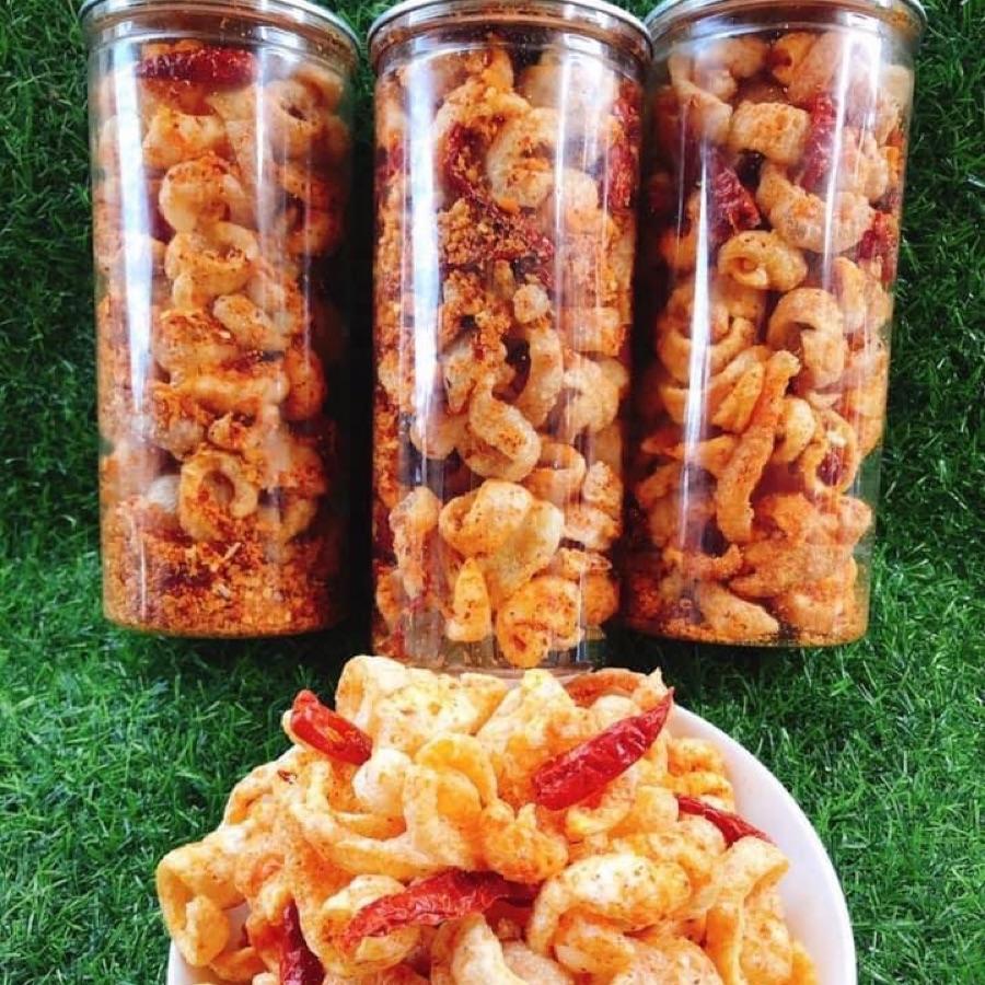 ☘️ Da heo tỏi ớt/ muối nhuyễn 180gr -duoc-ban-tai-Hoàng Hoa _ Kho sỉ ăn vặt Bình Dương