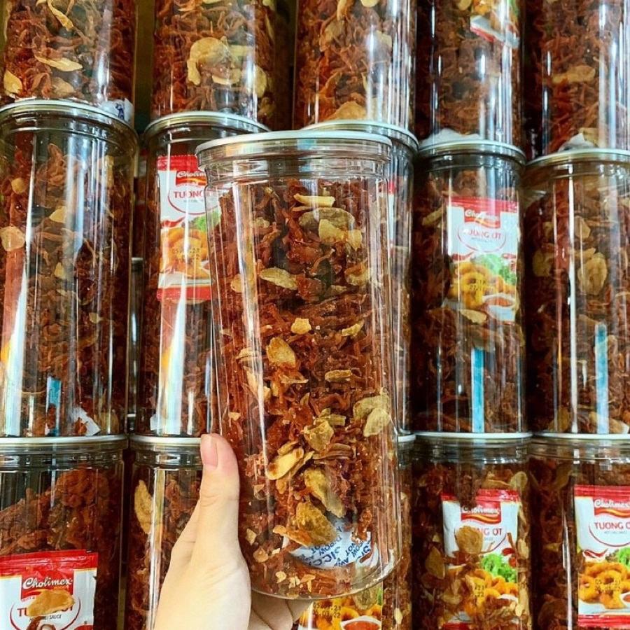 ☘️ Khô heo cháy tỏi 350gr-duoc-ban-tai-Hoàng Hoa _ Kho sỉ ăn vặt Bình Dương