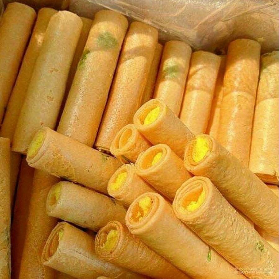 ☘ Bánh ống ngò sầu riêng 420gr-duoc-ban-tai-Hoàng Hoa _ Kho sỉ ăn vặt Bình Dương