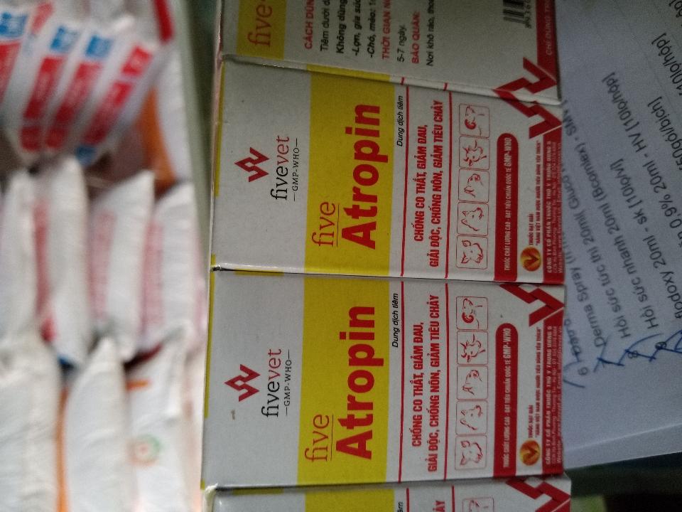 Atropin 20ml - fivet-duoc-ban-tai-NPP THÀNH TUYÊN Thuốc Thú Y _Cám Cò _Con Giống