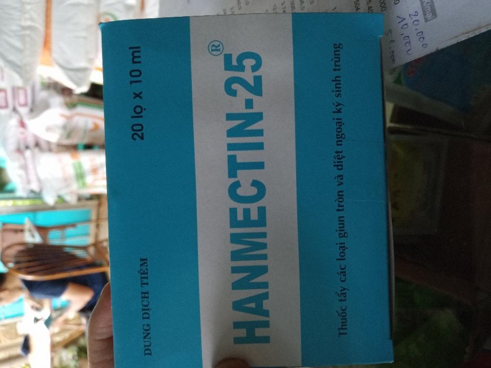 HanMECTIN 25 (10ml)- HV [20lọ/hộp]-duoc-ban-tai-NPP THÀNH TUYÊN Thuốc Thú Y _Cám Cò _Con Giống