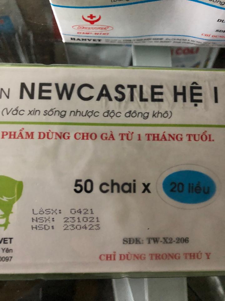 Vacxin Newcastle liều 20 -duoc-ban-tai-NPP THÀNH TUYÊN Thuốc Thú Y _Cám Cò _Con Giống