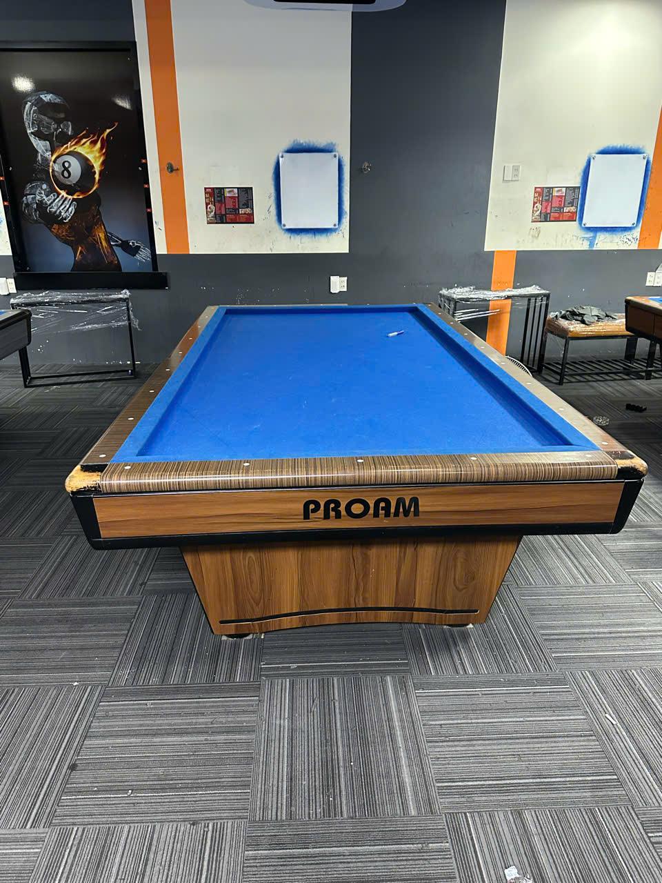 Bàn Lip HLW Trọng Hiếu Nâu Đá Hàn ( Nha Trang 30/08/2026  PC-duoc-ban-tai-BILLIARD Hoàng Dũng