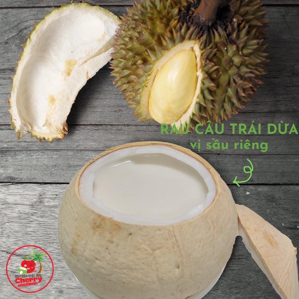 Tặng RC trái dừa sz M sầu riêng-duoc-ban-tai-Rau câu trái dừa Cherry