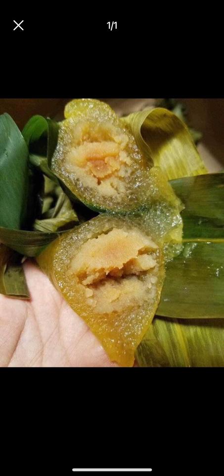 Bánh ú lá tre-duoc-ban-tai-Rau câu trái dừa Cherry