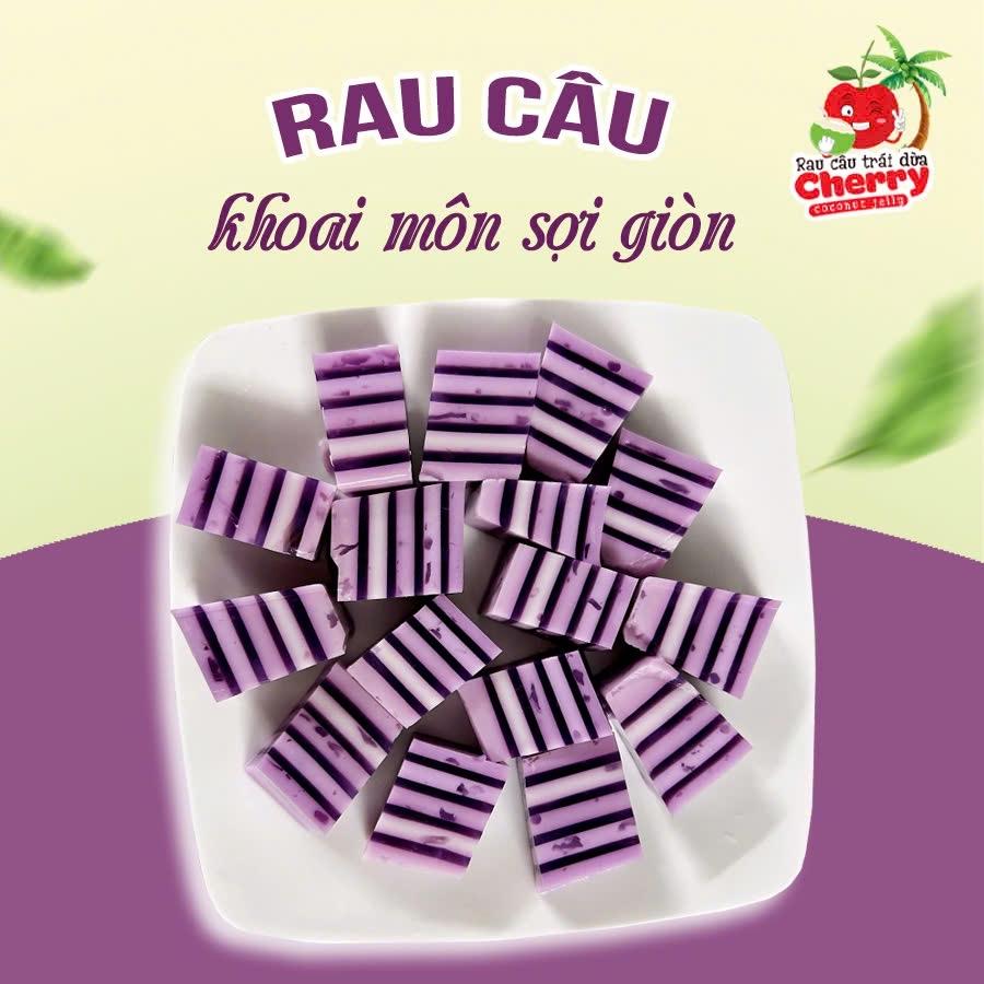 RC KHOAI MÔN-duoc-ban-tai-Rau câu trái dừa Cherry