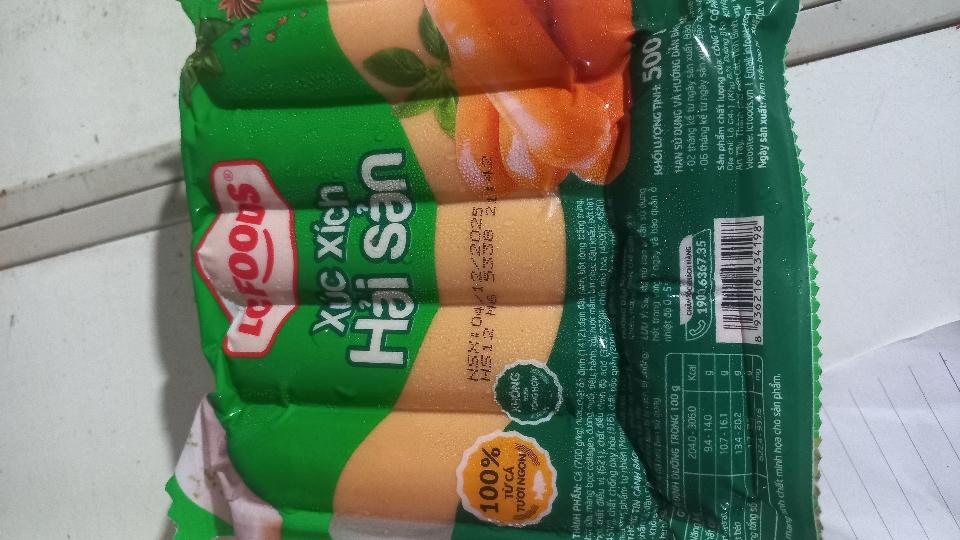 Xúc xích hải sản 500g-duoc-ban-tai-Tạp Hóa Hà Linh