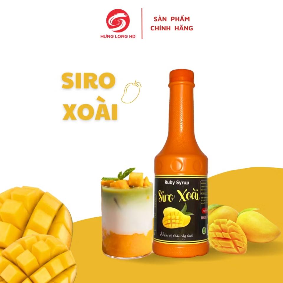 Syrup Xoài ( RuBy )-duoc-ban-tai-NGUYÊN LIỆU PHA CHẾ ❣️KHÁNH VŨ❣️