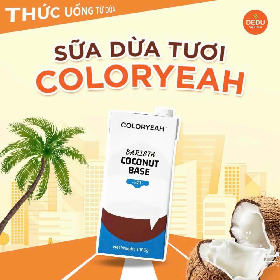 Sữa dừa tươi DEDU-duoc-ban-tai-NGUYÊN LIỆU PHA CHẾ ❣️KHÁNH VŨ❣️