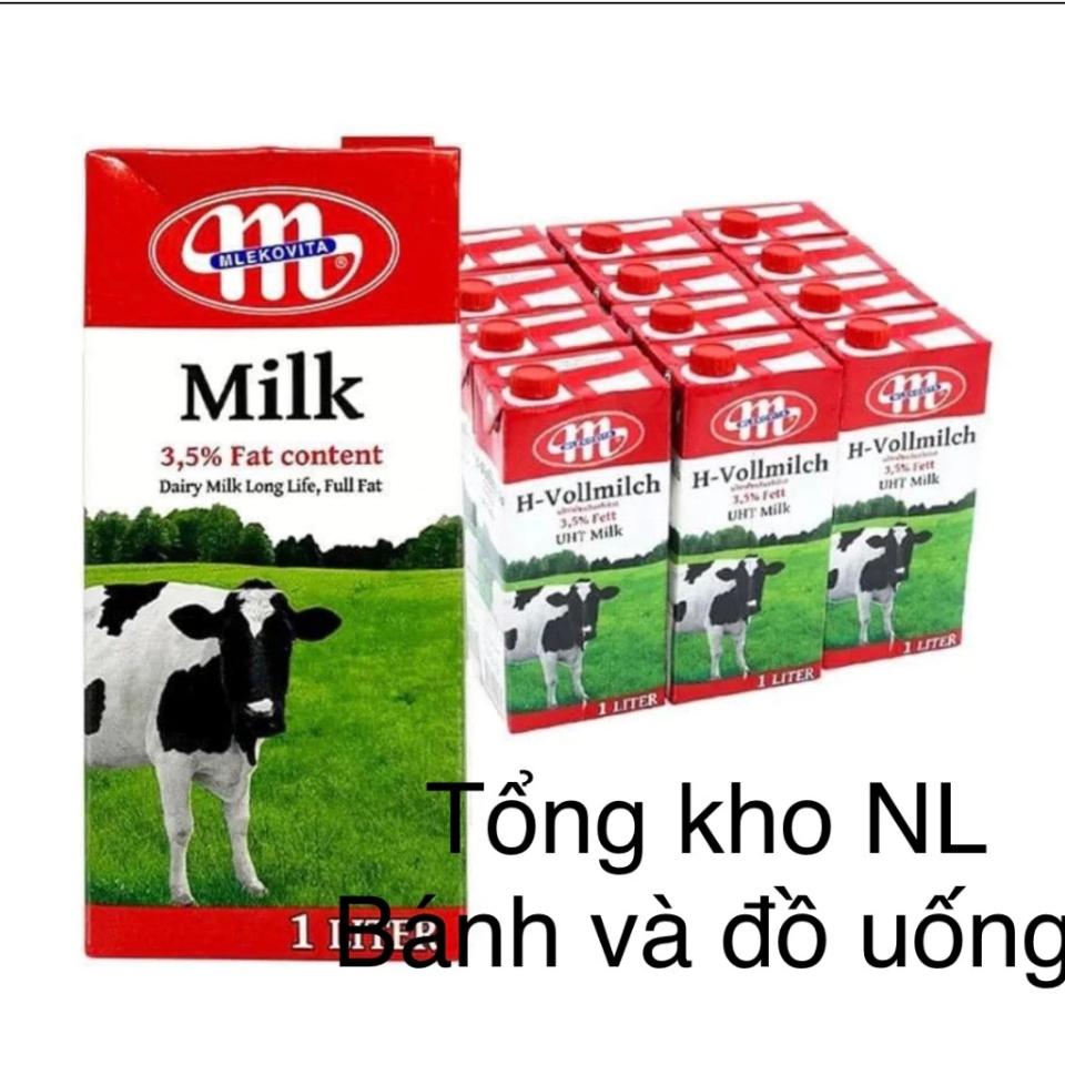 Sữa tươi không đường Balan 1lit-duoc-ban-tai-❤️Nguyên Liệu Pha Chế Khánh Vũ❤️Giá Trị Ngày Càng Tăng _ Giá Thành Ngày Càng Giảm❤️