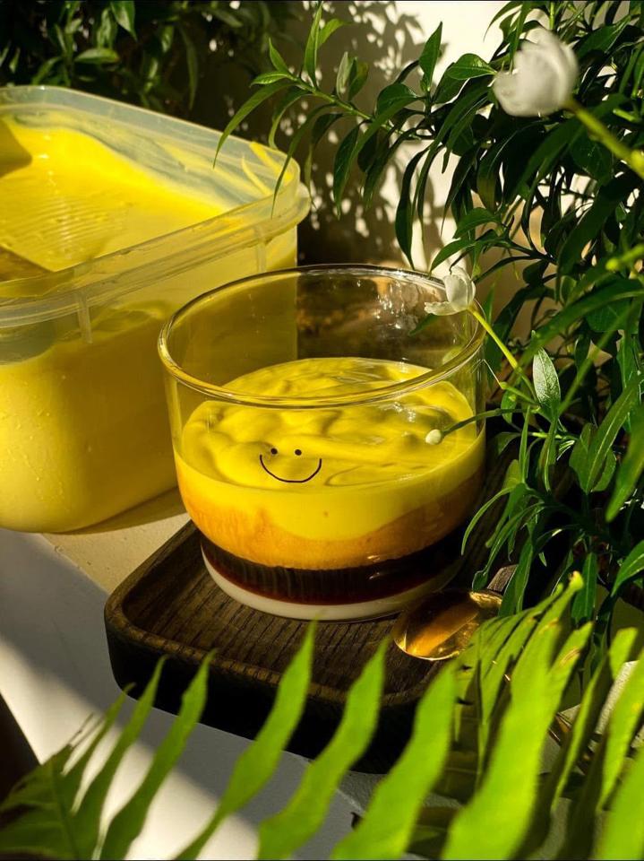 Cafe kem sầu riêng-duoc-ban-tai-HBT Teamart