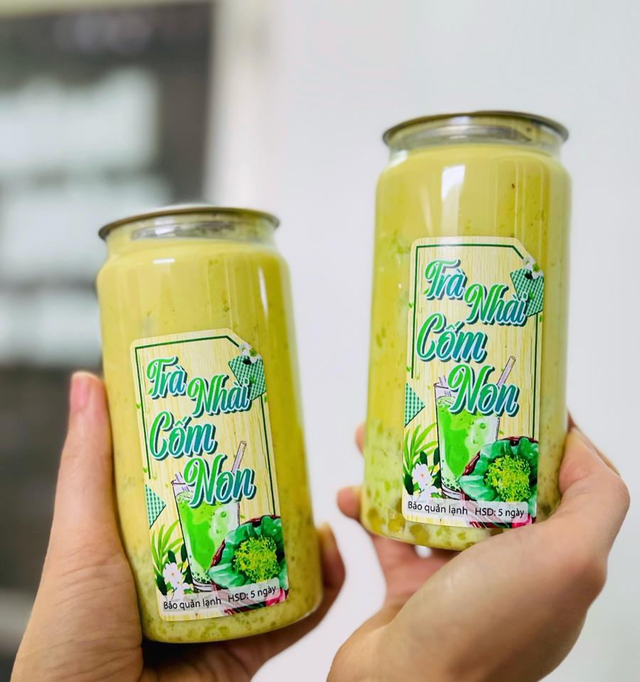 Trà sữa nhài cốm non-duoc-ban-tai-HBT Teamart