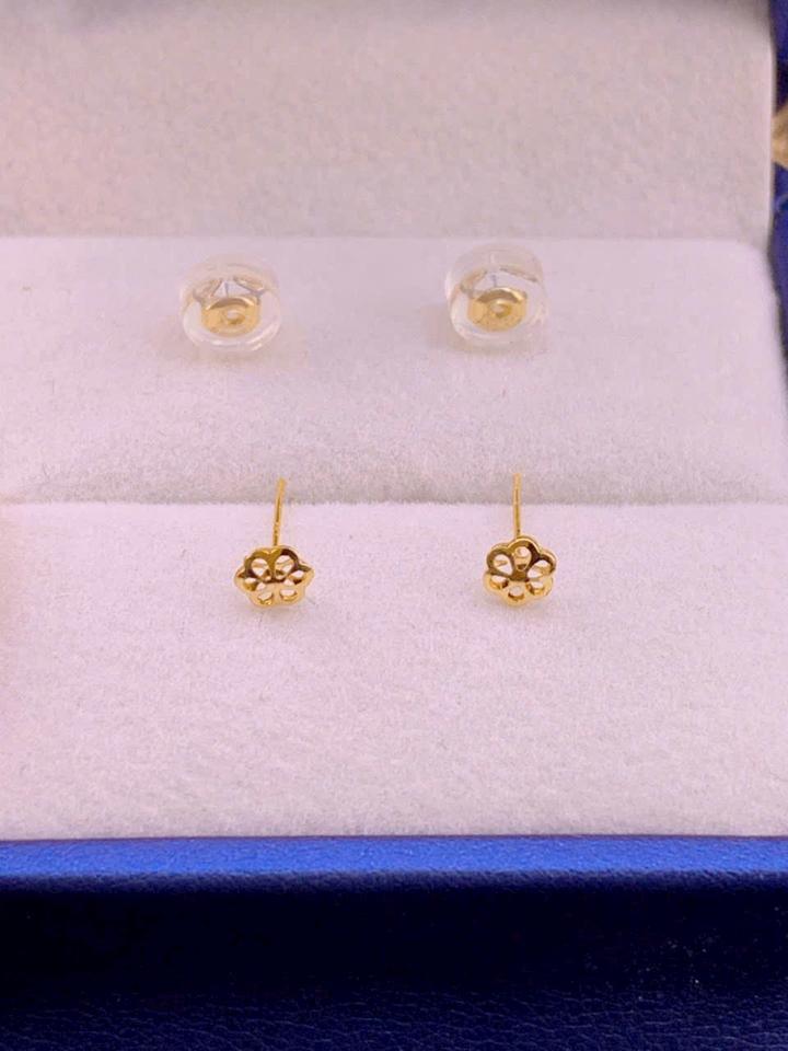 HOA TAI GOLD18K CHO BÉ -duoc-ban-tai-DIỆP MY PHONG THỦY TÂM LINH