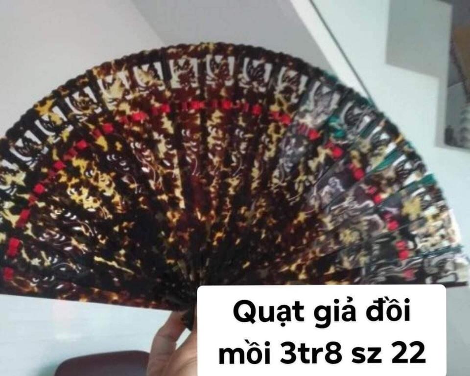 QUẠT GIẢ ĐỒI MỒI -duoc-ban-tai-DIỆP MY PHONG THỦY TÂM LINH