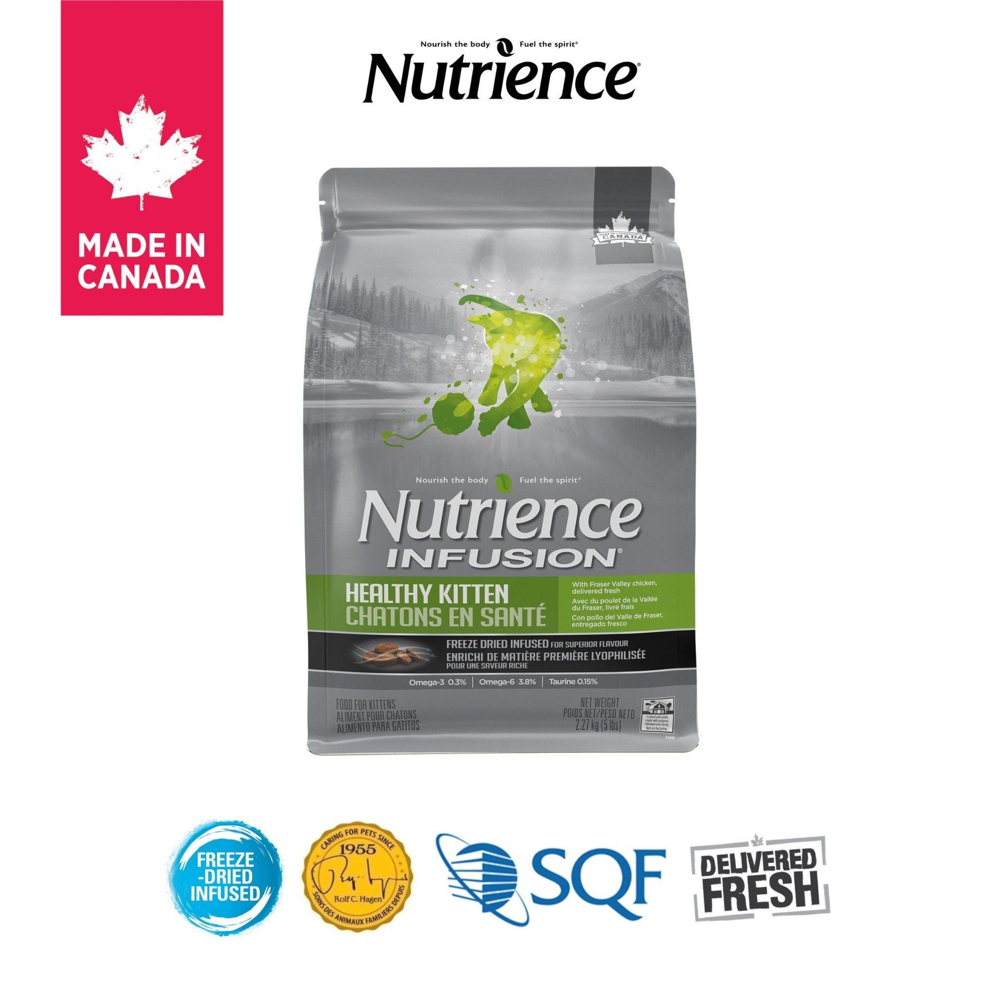 SKU 6.4 : NUTRIENCE Infusion cho Mèo con  Thịt gà và rau củ quả tự nhiên (Dưới 12 tháng tuổi)-duoc-ban-tai-CLOUDY PET SHOP