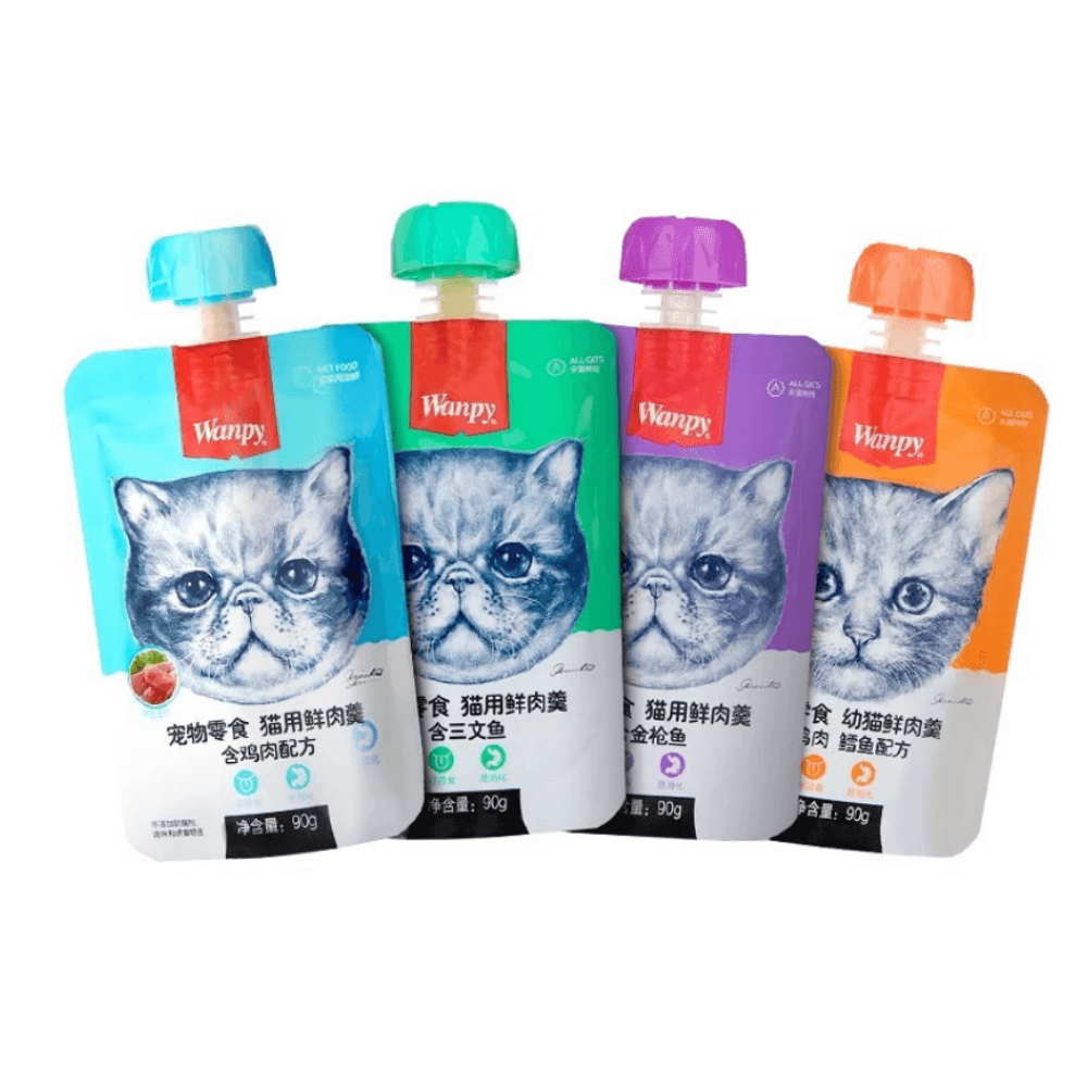 Súp Thưởng Mèo Wanpy Nắp Vặn Dễ Bảo Quản 90g-duoc-ban-tai-CLOUDY PET SHOP