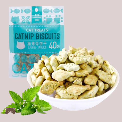 Bánh Cá Cho Mèo Catnip Biscuits Giúp Sạch Răng, -duoc-ban-tai-CLOUDY PET SHOP