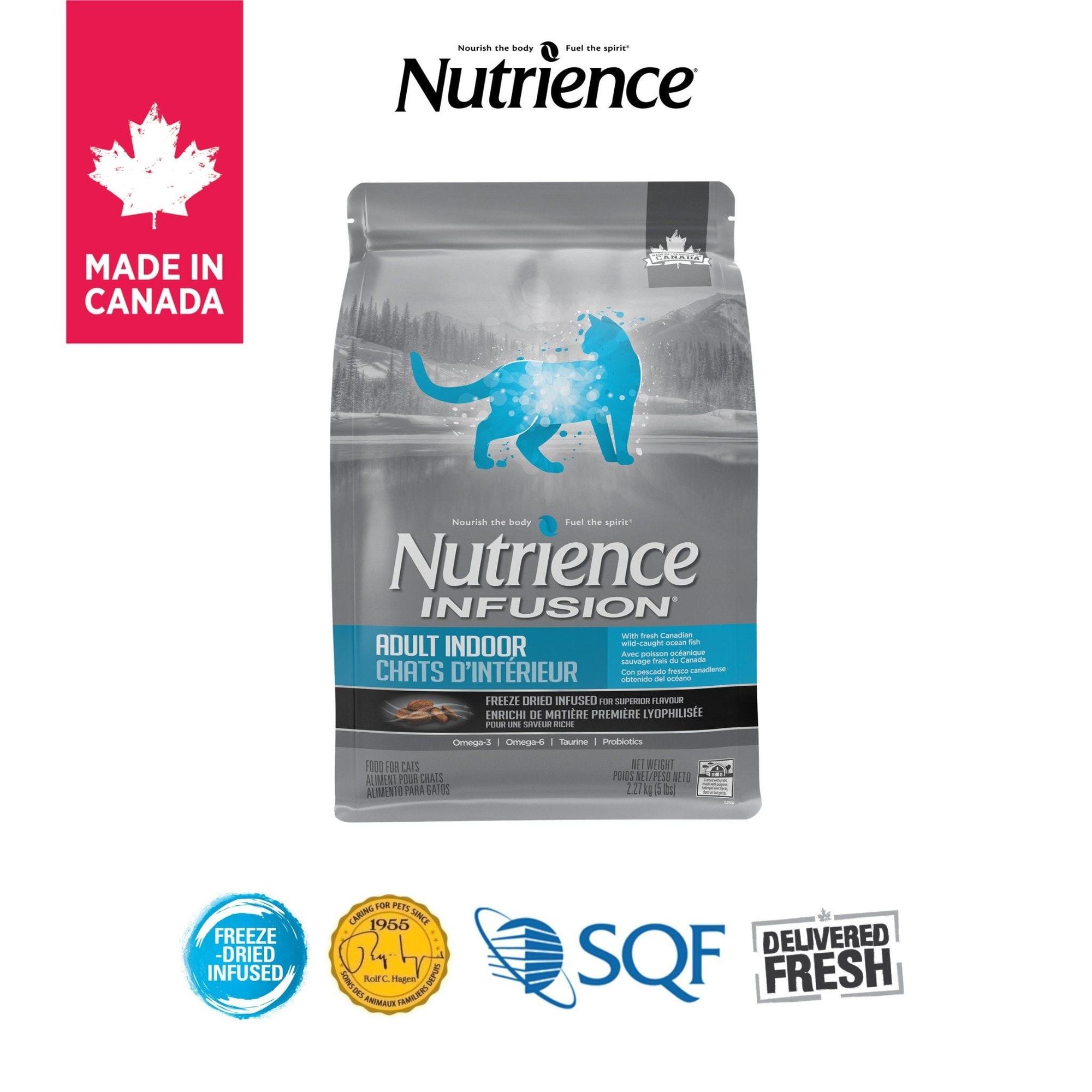 SKU 6.6 : NUTRIENCE Infusion cho Mèo trưởng thành - Cá biển và rau củ quả tự nhiên-duoc-ban-tai-CLOUDY PET SHOP