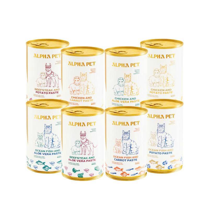 PATE LON ALPHA PET 400G-duoc-ban-tai-CLOUDY PET SHOP