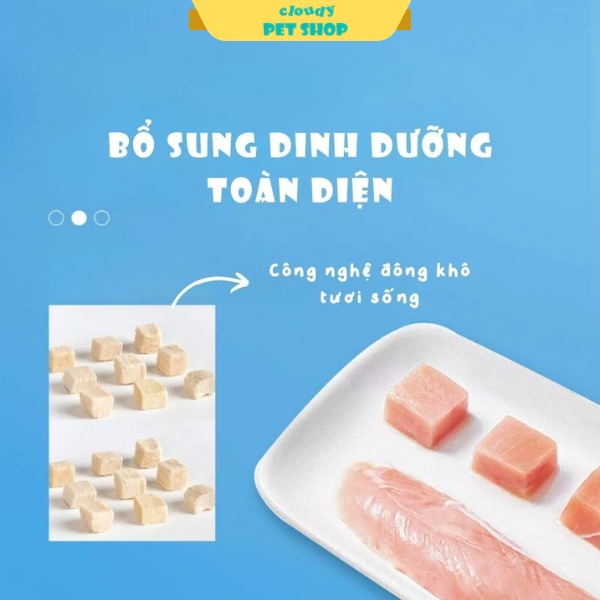 SKU 2 : Hạt HFC ( chứa omega 3, men vi sinh lợi khuẩn, 43% đạm ) gói 1kg5-duoc-ban-tai-CLOUDY PET SHOP