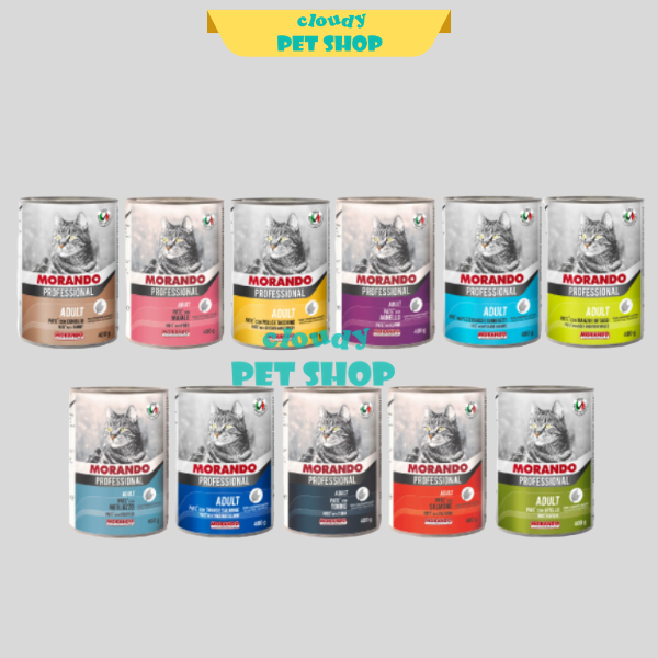 Pate Morando Professional cho Mèo Pate Ý cho mèo mọi lứa tuổi 400gr-duoc-ban-tai-CLOUDY PET SHOP