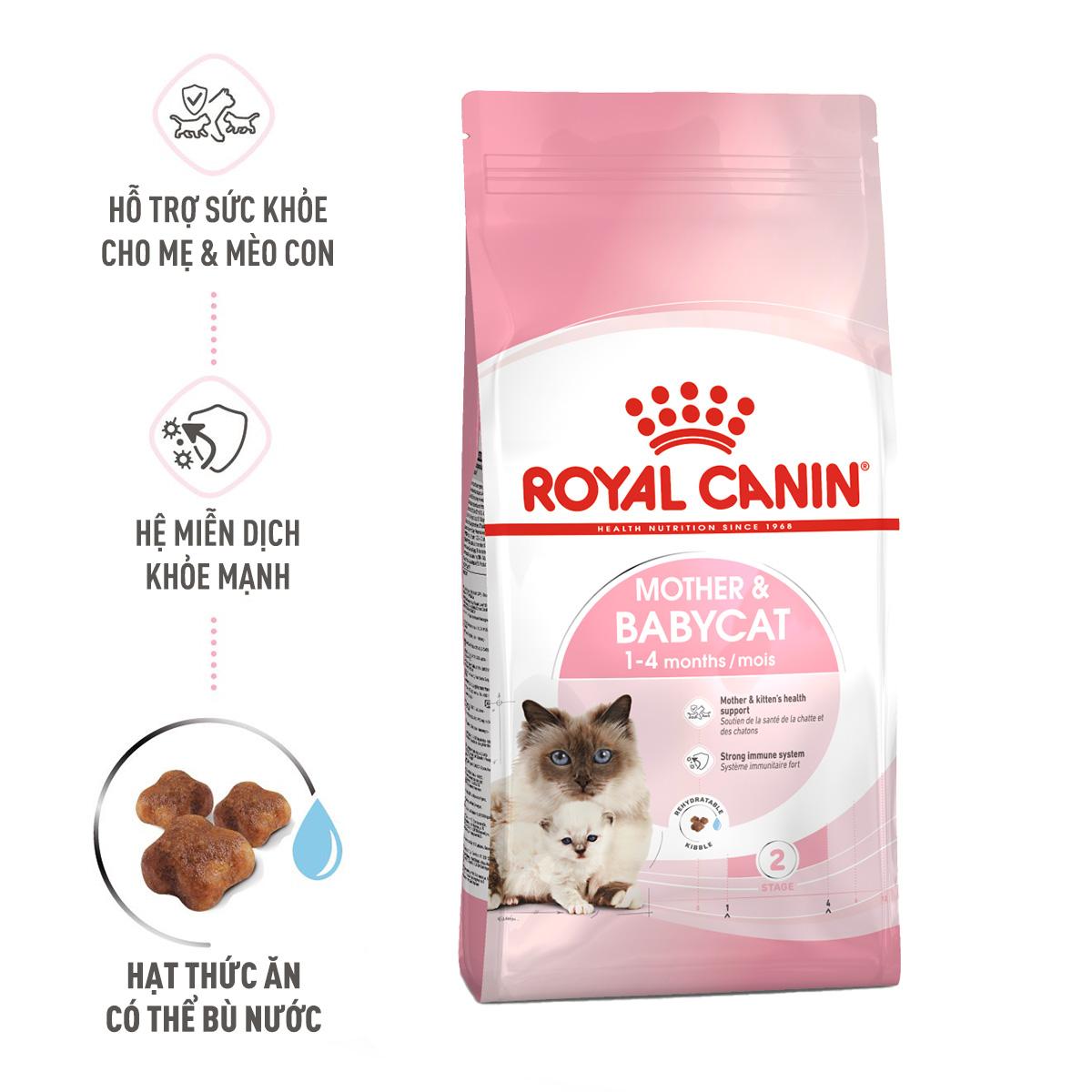SKU 3 : HẠT ROYAL CANIN MOTHER & BABYCAT-duoc-ban-tai-CLOUDY PET SHOP