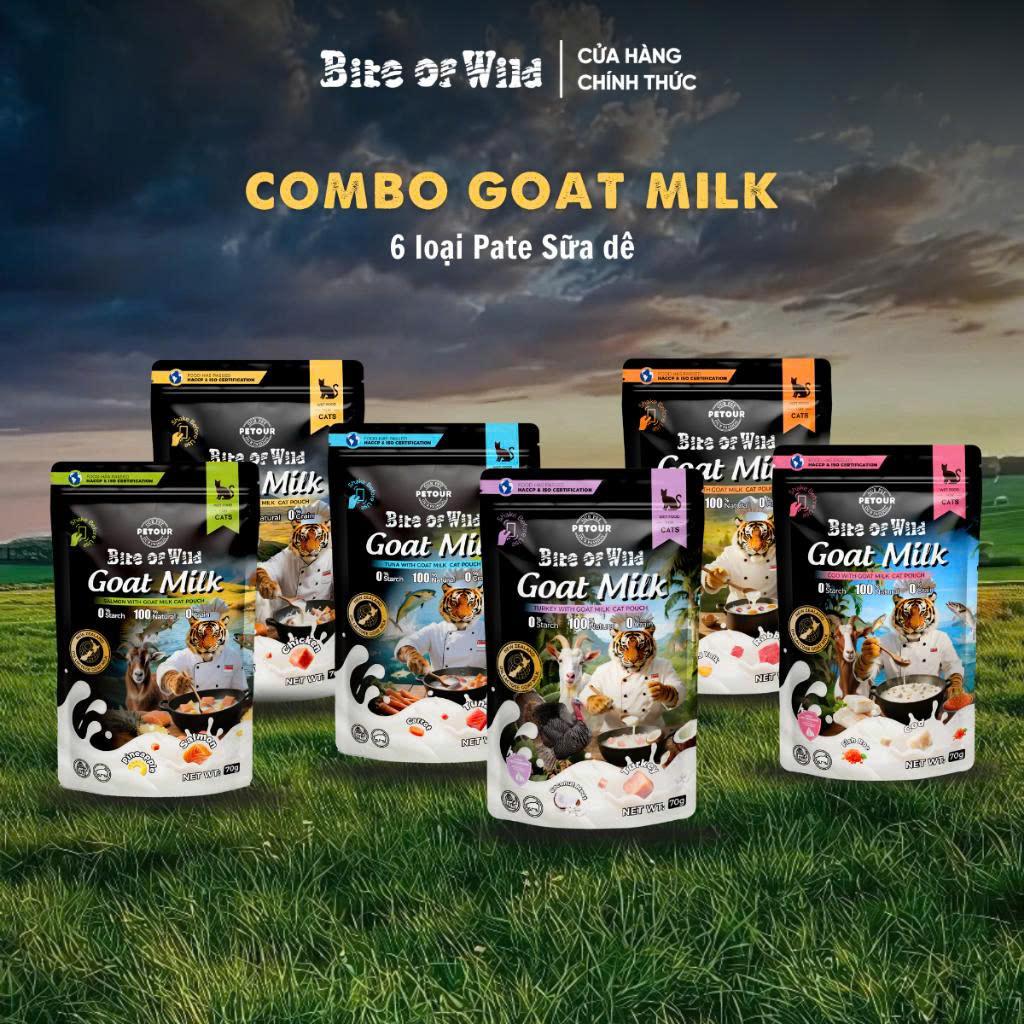 PATE sữa dê BITE OF WILD-duoc-ban-tai-CLOUDY PET SHOP