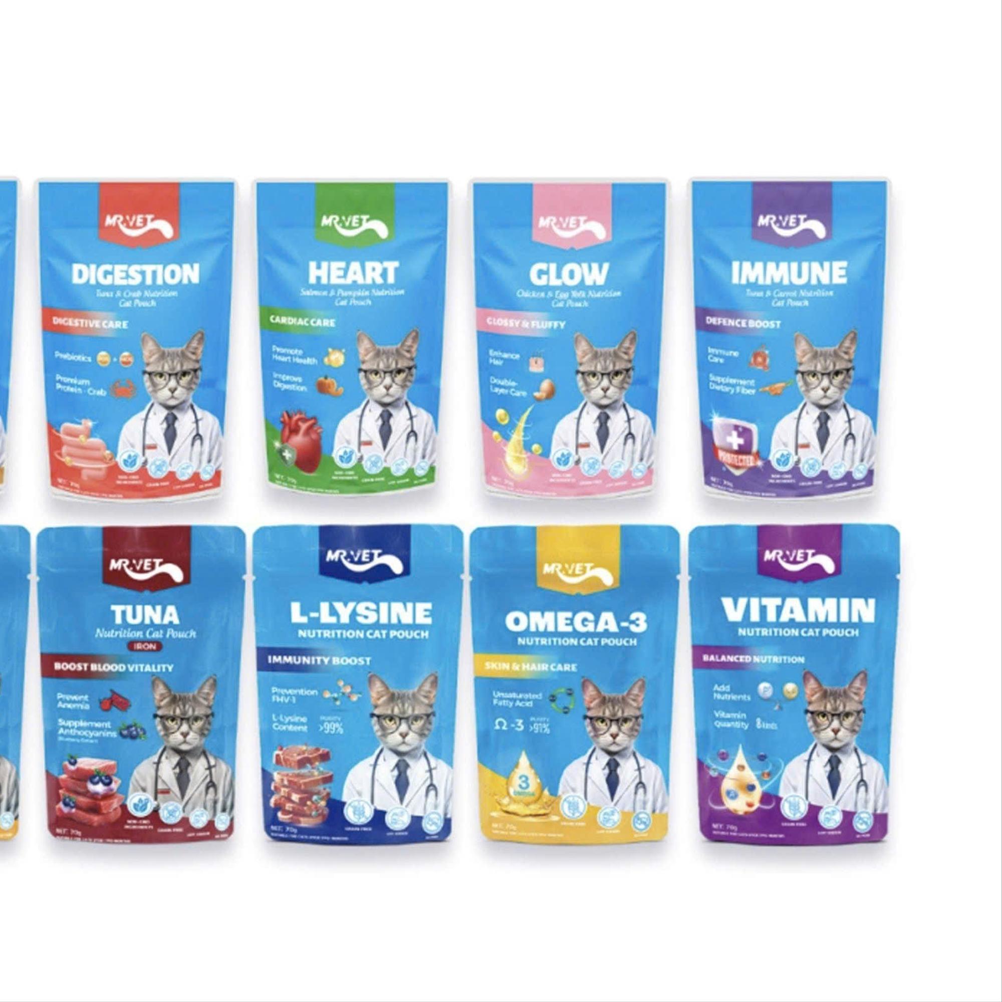 SP 3.3 : Pate Cho Mèo Mr Vet 70g-duoc-ban-tai-CLOUDY PET SHOP