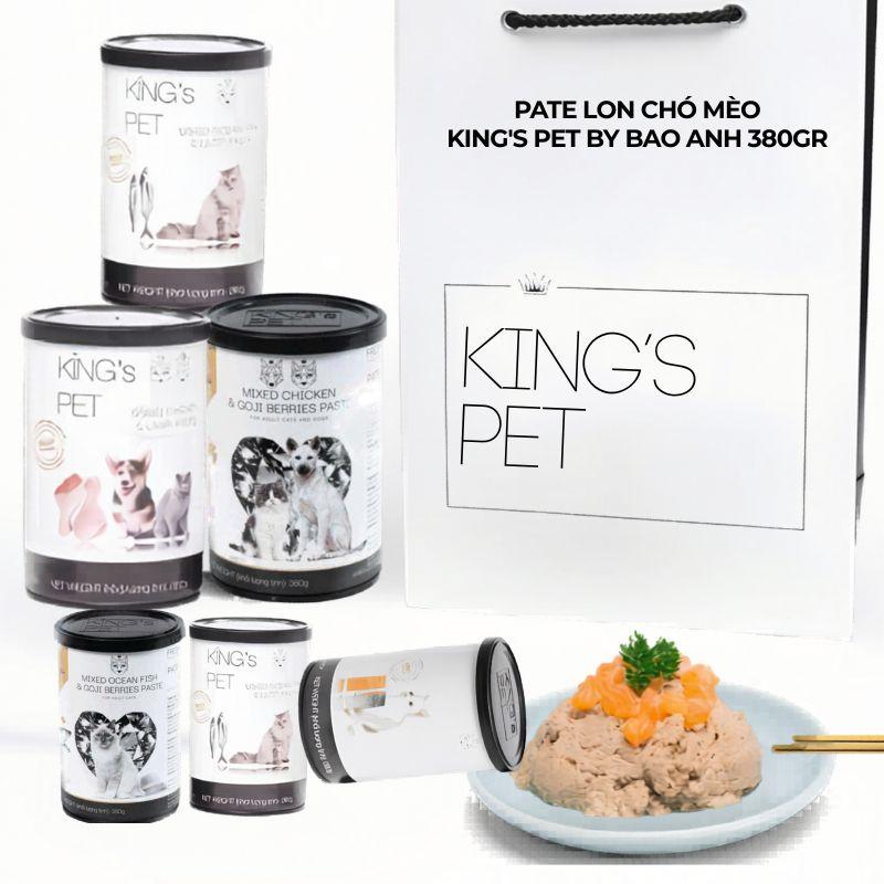 PATE LON KING'S PET CHÓ MÈO (CM) 380G-duoc-ban-tai-CLOUDY PET SHOP