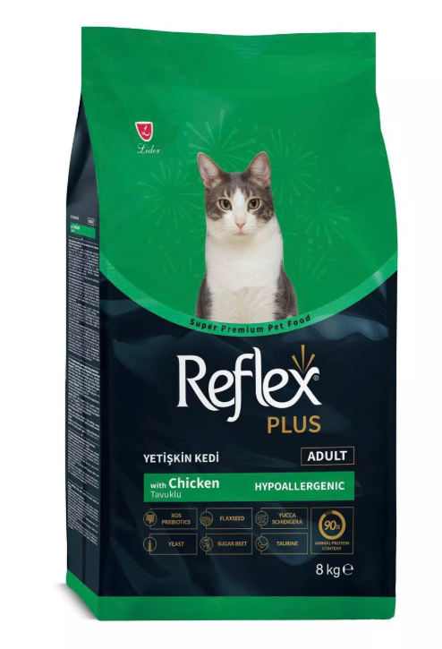 SKU 5.2 : Reflex Plus Adult vị Gà hỗ trợ tiêu hóa - Túi 1.5kg-duoc-ban-tai-CLOUDY PET SHOP