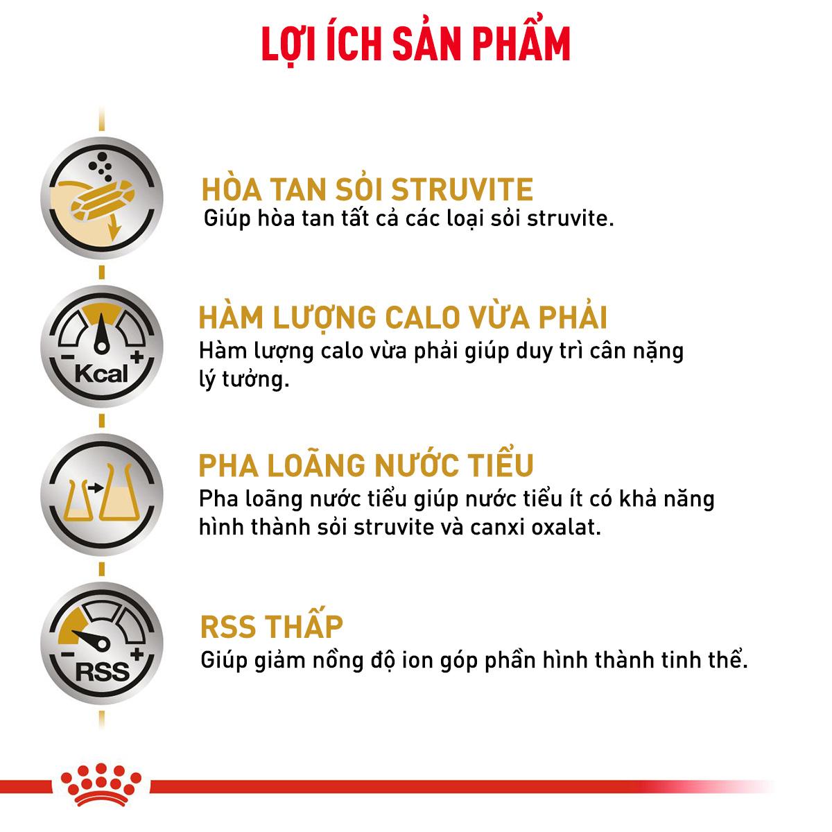 SKU 3 :HẠT ROYAL CANIN URINARY S/O - THỨC ĂN CHO MÈO BỊ SỎI THẬN-duoc-ban-tai-CLOUDY PET SHOP
